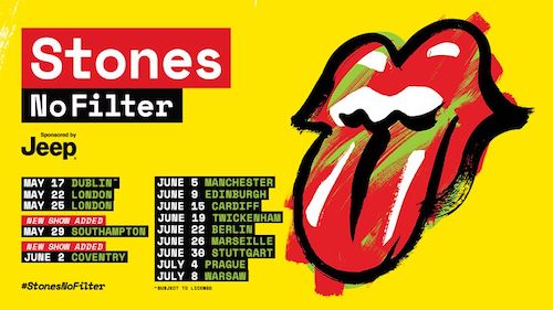 Rolling Stones Tour 2021 The Rolling Stones Tour 2021 Tickets Dates Concerts Rolling Stones No Filter Stadium Tour 2021 Schedule